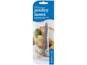 Kitchen Craft Stainless Steel Poultry Lacers (set of 8)
